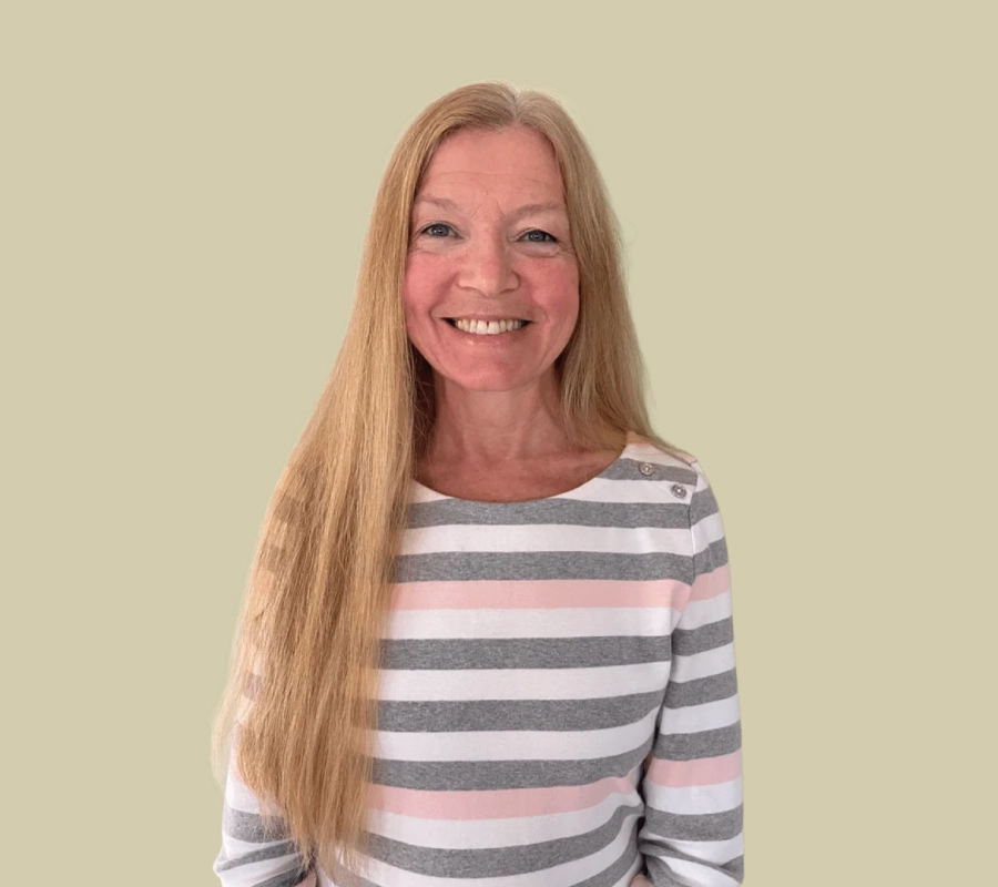 Linda, leadership coach, smiling